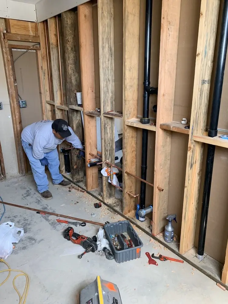 Commercial rough-in plumbing for Gas Line Repair in Chelsea